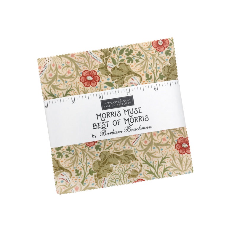 Morris Muse by Barbara Brackman for Moda - Charm Pack