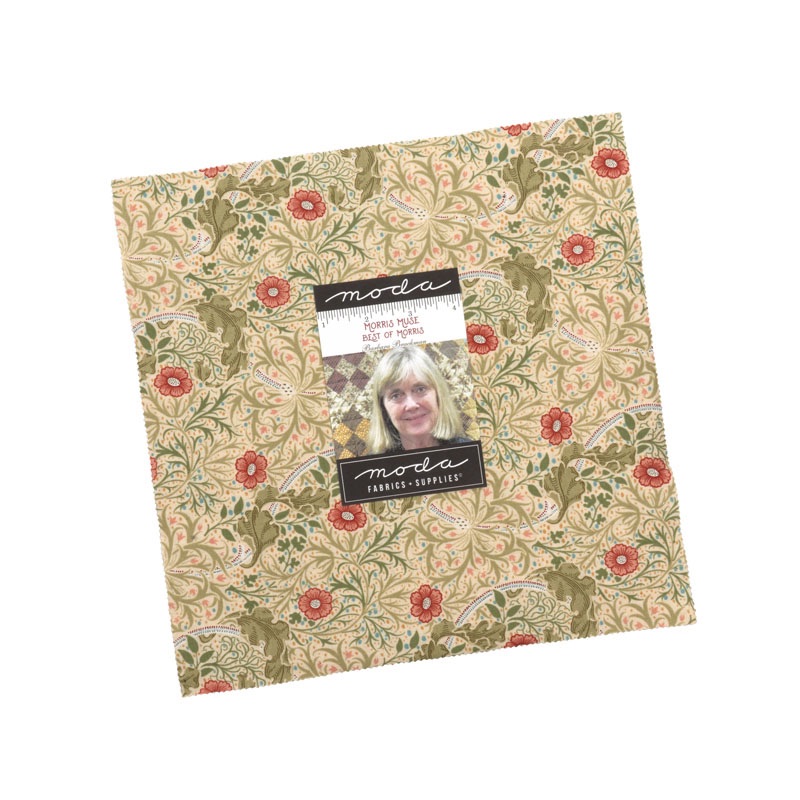 Morris Muse by Barbara Brackman for Moda - Layer Cake
