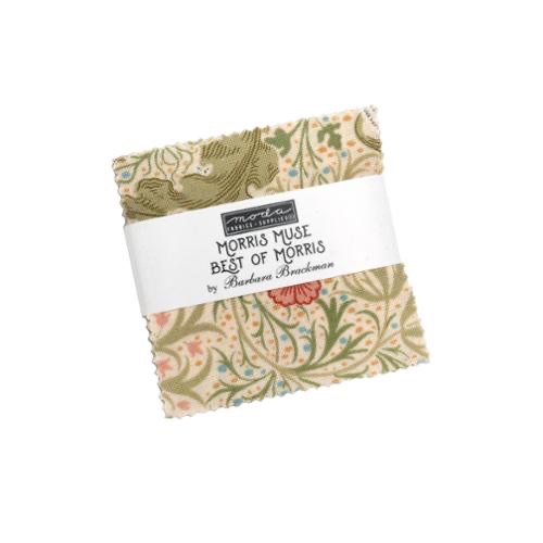Morris Muse by Barbara Brackman for Moda - Mini Charm Pack