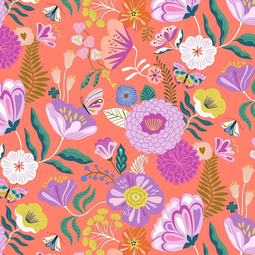 Lucky Charms by Bethan James for Thread & Ink Sunny Blooms 1003