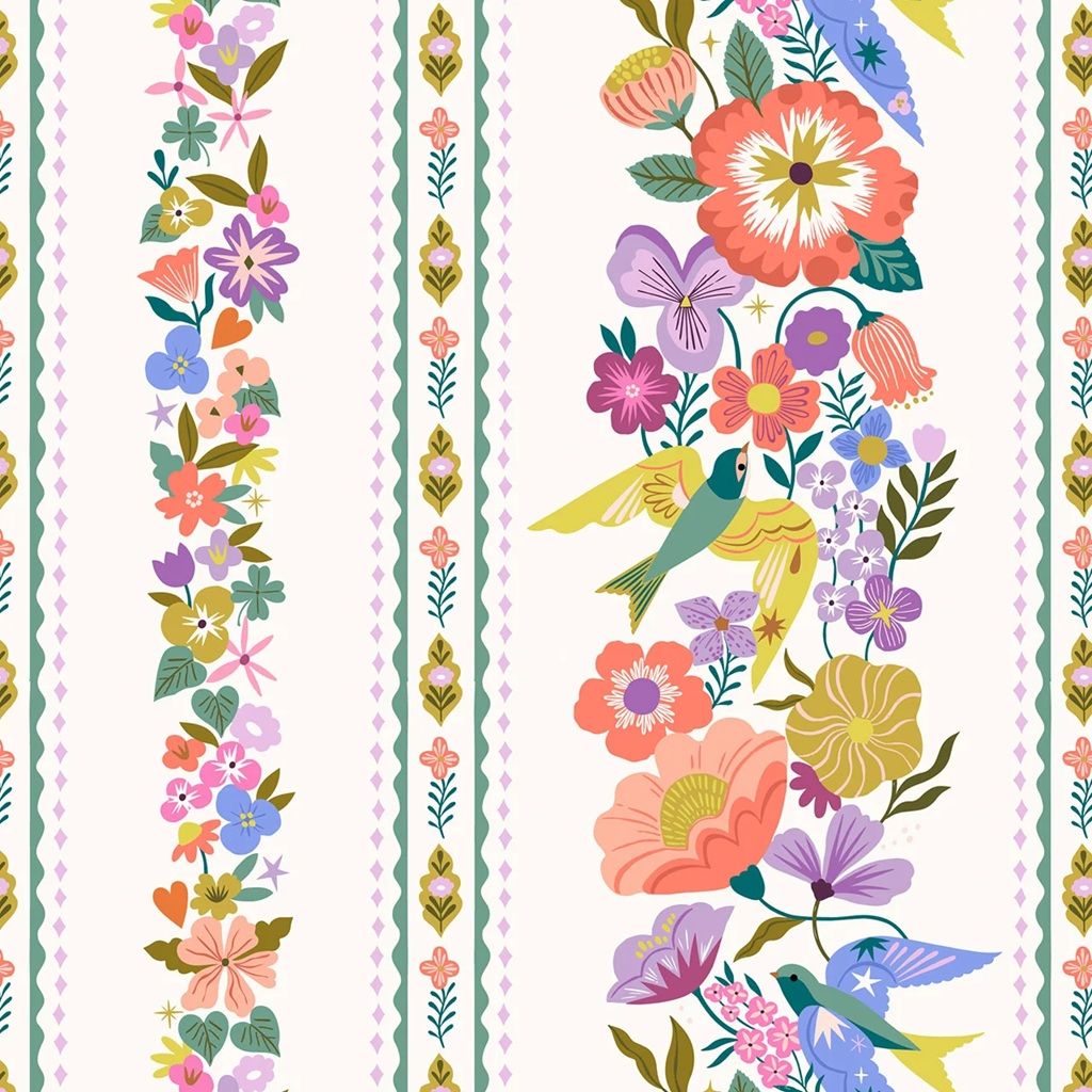Lucky Charms by Bethan James for Thread & Ink Summer Trellis 1005