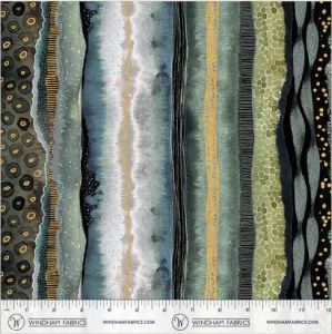 Flora & Form by Essoldo Designs for Windham Fabric Strata in Labradorite 54778DM-1L