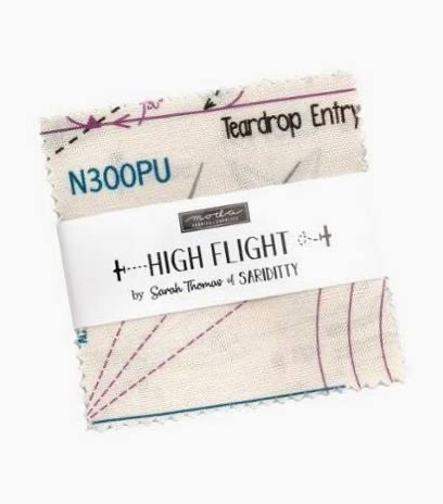 High Flight by Sarditty for Moda Mini charm