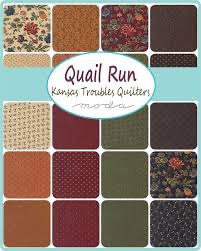 Quail Run by Kansas Troubles for Moda
