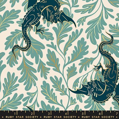 Fire Glow by Sarah Watts of Ruby Star for Moda - Watercress  RS2132 13M