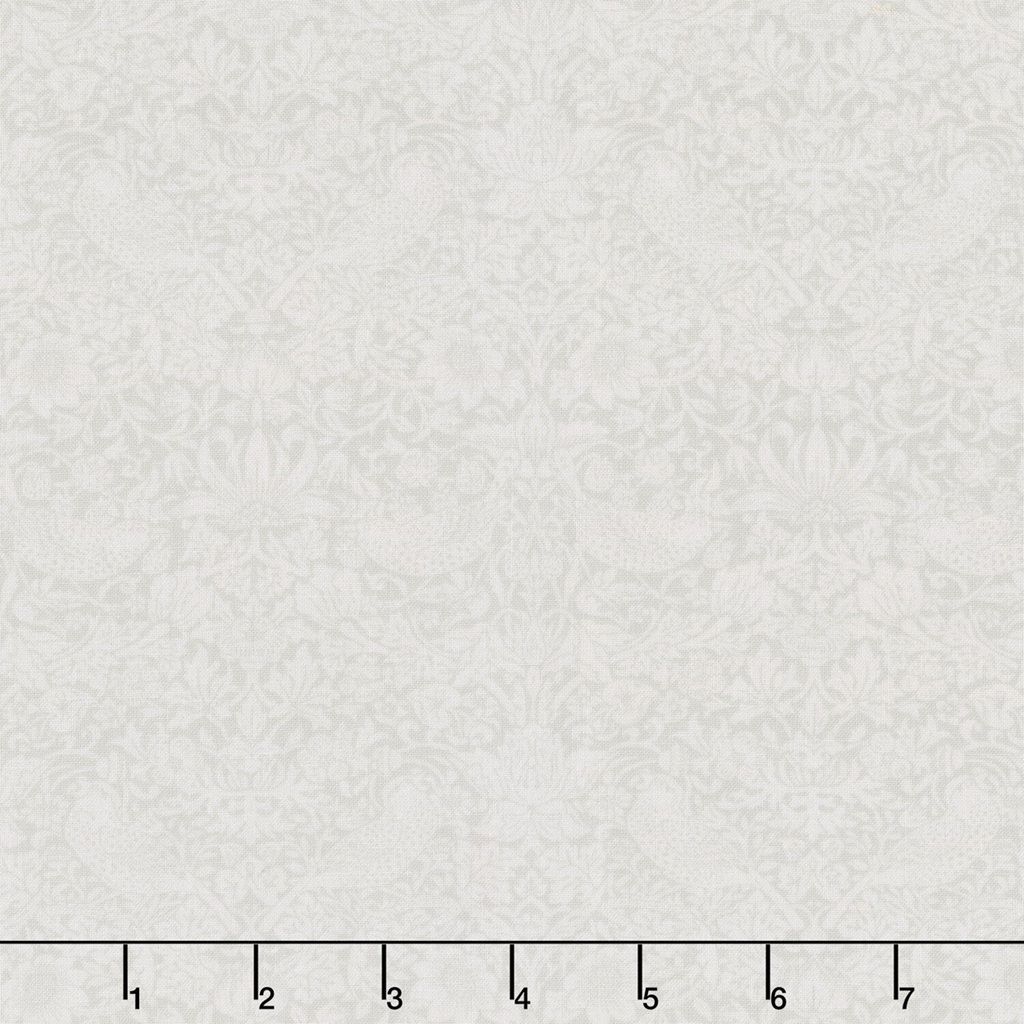 The Trellis Pattern by Morris & Co Tonal Strawberry Thief Farringdon Grey WWM153FARRIN