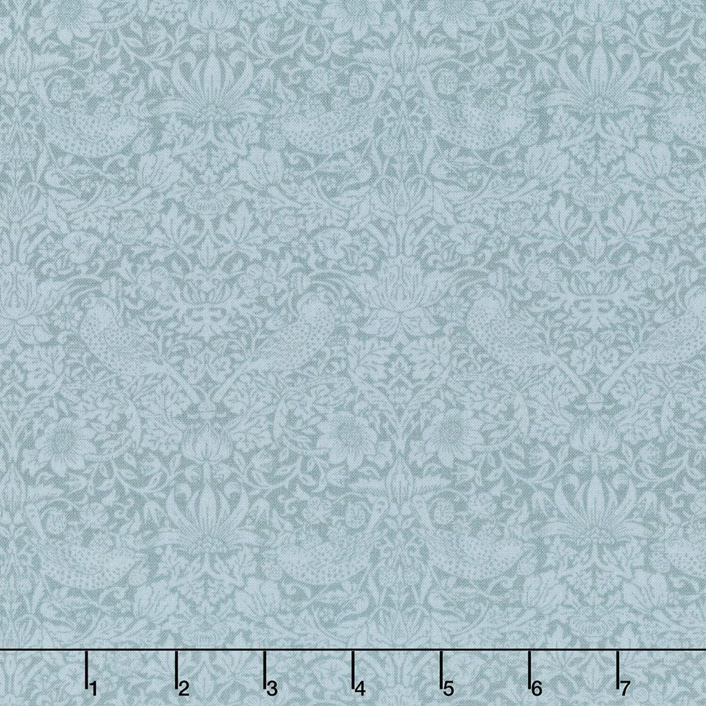 The Trellis Pattern by Morris & Co Tonal Strawberry Thief River Wardle WWM153RIVER