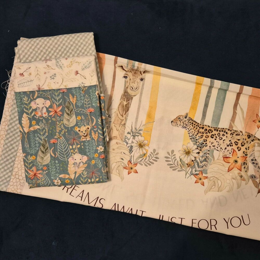 Mini Menagerie Bundle - Panel & 3 x 1/2m's was &pound;35.99 now &pound;20!
