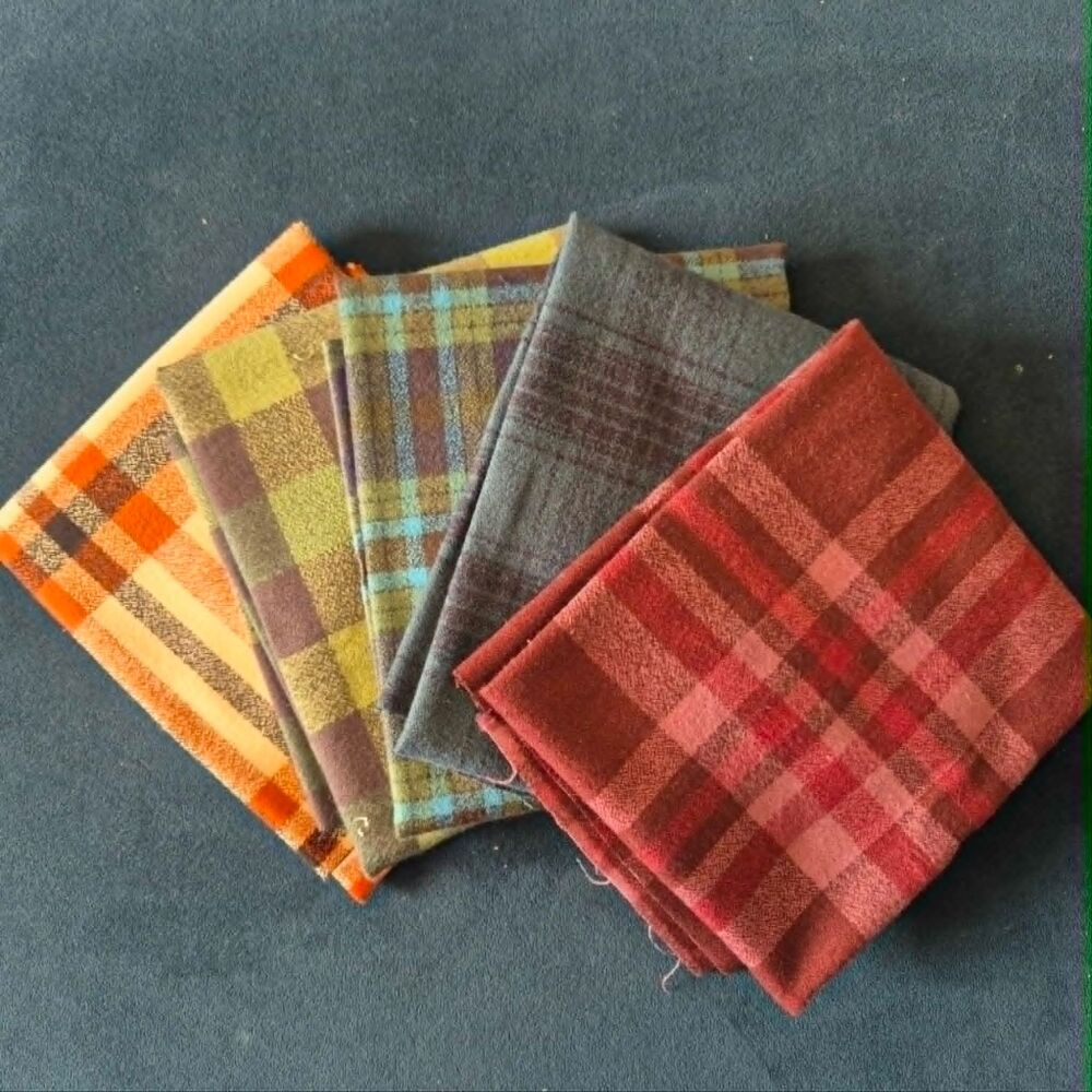 Tartan Flannel Fat quarter Bundle