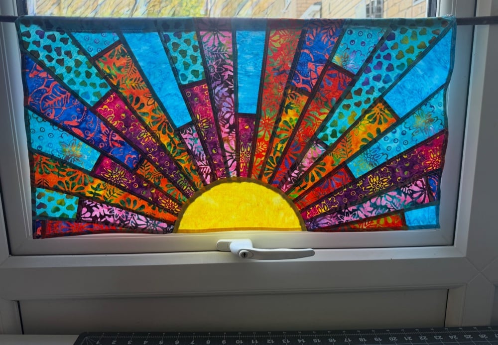 Pojagi Sunshine Window Hanging Pattern - Paper Copy
