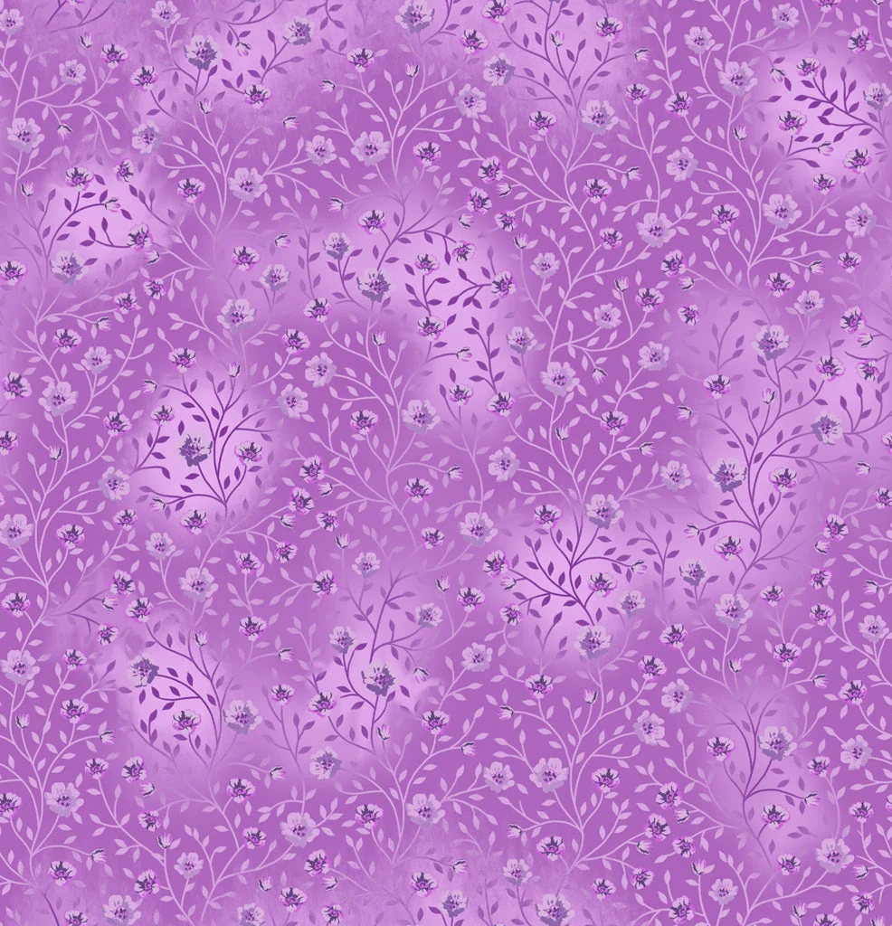 Bloom and Blend by Fin Fabrics - Light Purple FINB&B-13