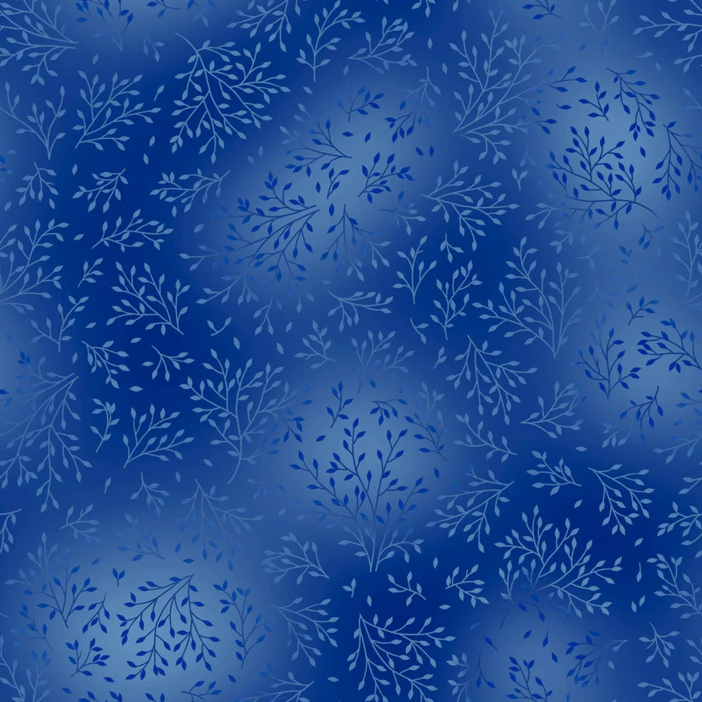 Bloom and Blend by Fin Fabrics - Royal Blue FINB&B-10