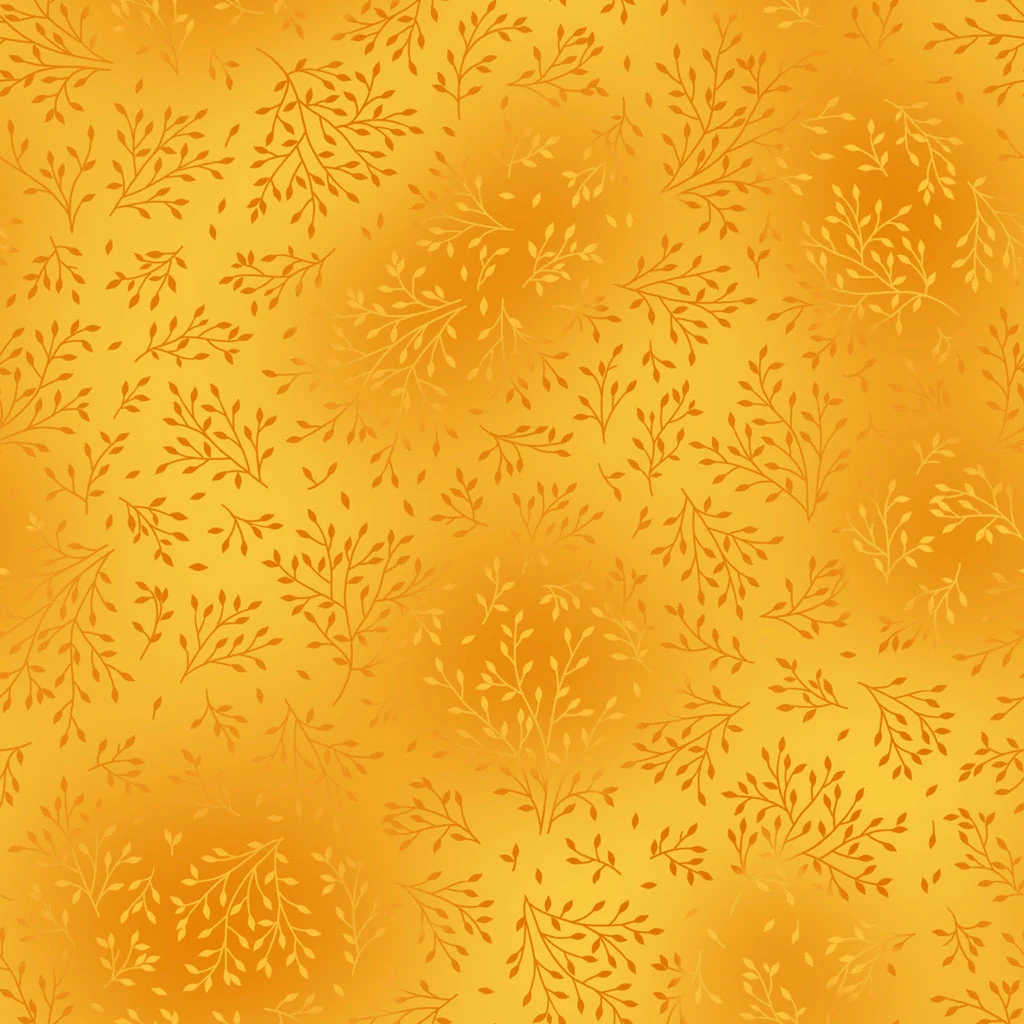 Bloom and Blend by Fin Fabrics - Yellow FINB&B-15