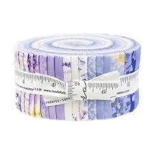 Delphinium by Janet Clare for Moda - Jelly Roll