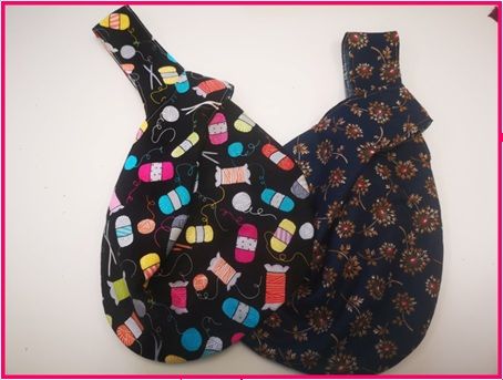 Japanese Knot Bag Pattern & Template - Paper copy