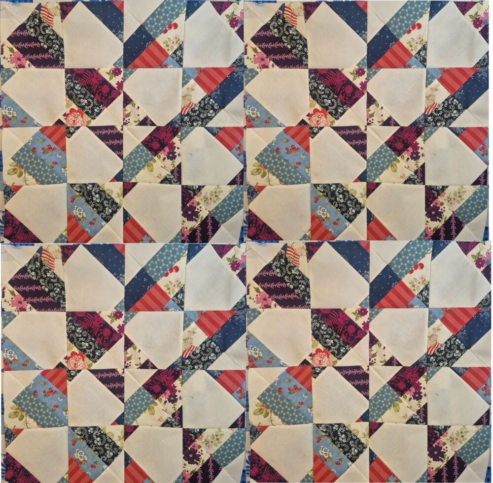 Disappearing Jelly Roll Pattern - Paper Copy