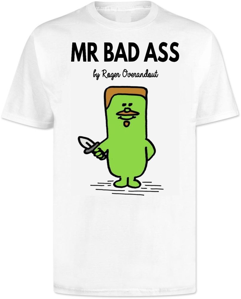 Mr Men . Mr Bad Ass . T Shirt
