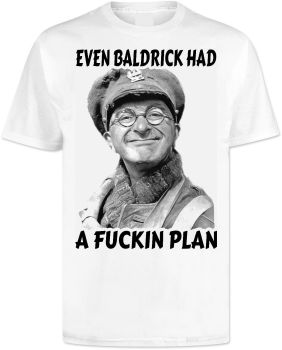 Black Adder Baldrick T Shirt