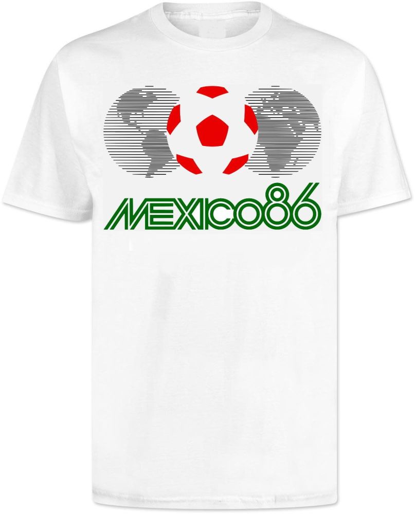 Football Casuals T Shirt . Mexico 86