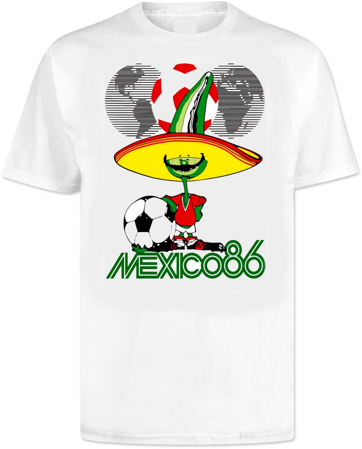 Football Casuals T shirt Mexico 86