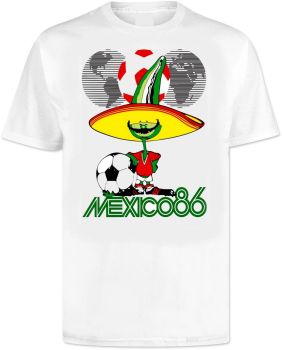 Football Casuals T shirt Mexico 86