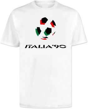 Football Casuals T Shirt Italia 90