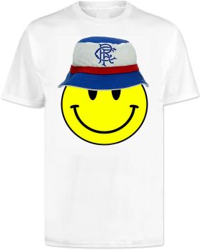 Football Casuals T Shirt  YOUR TEAM ON THE HAT