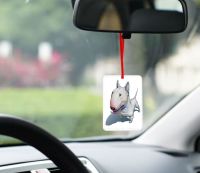 English Bull Terrier Car Air Freshener