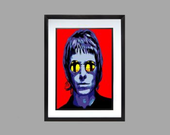 Oasis Liam Gallagher Poster