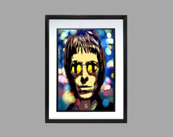 Oasis Liam Gallagher Poster