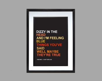 The Who Poster