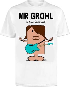 Mr Men Foo Fighters Dave Grohl T Shirt