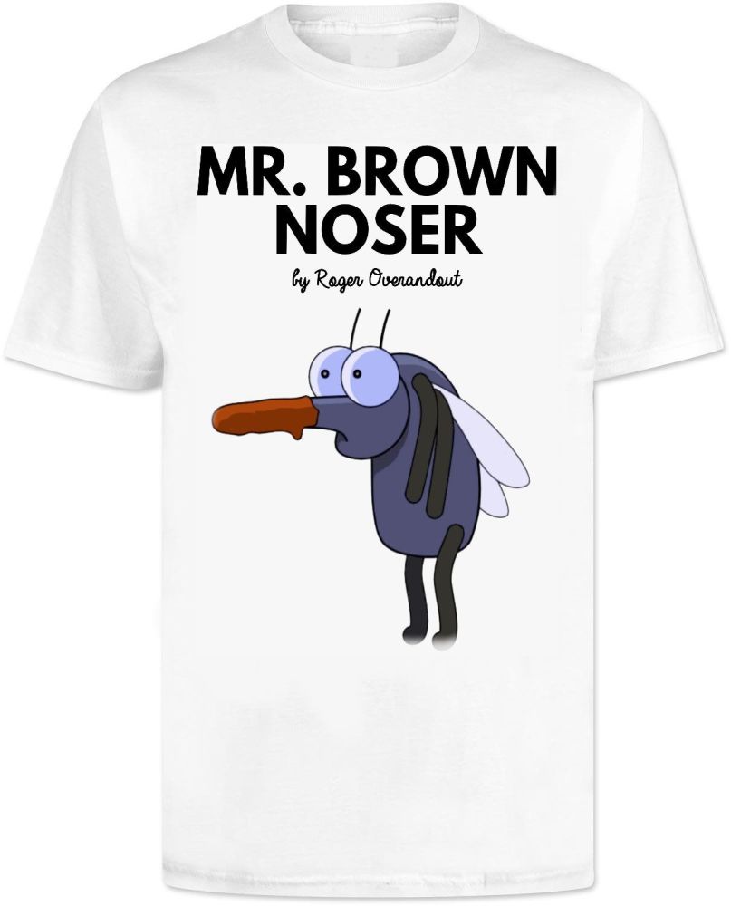 Mr Men Brown Nose T Shirt