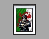 Football Casuals Poster Wales