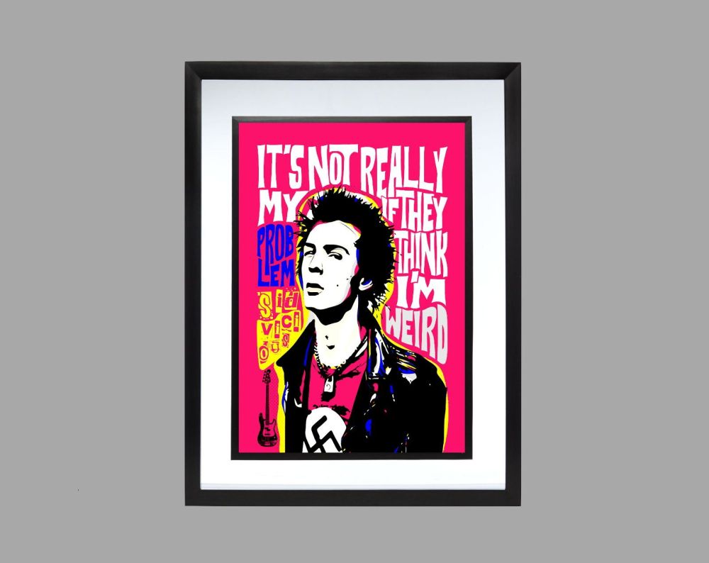 Sex Pistols Print / Poster - Sid Vicious 