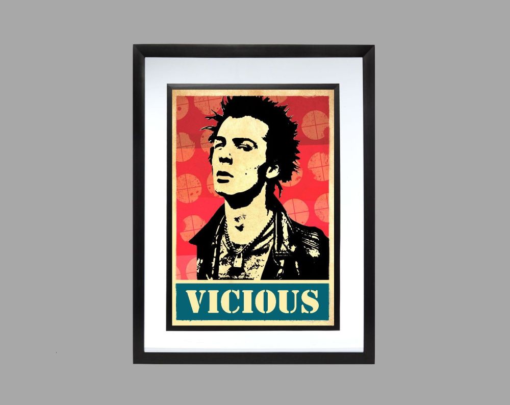 The Sex Pistols Print / Poster - Sid Vicious 