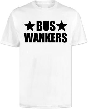 Bus Wankers T Shirt The Inbetweeners