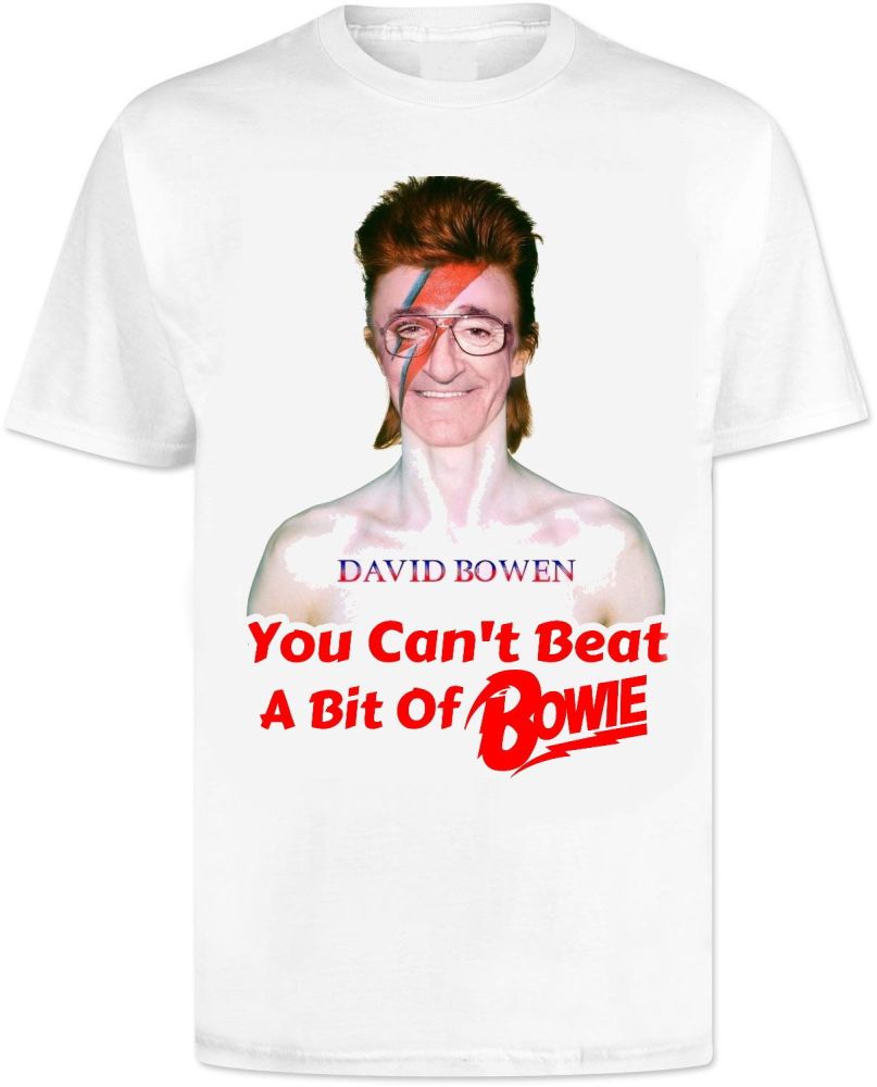 David Bowie T Shirt - Jim Bowen