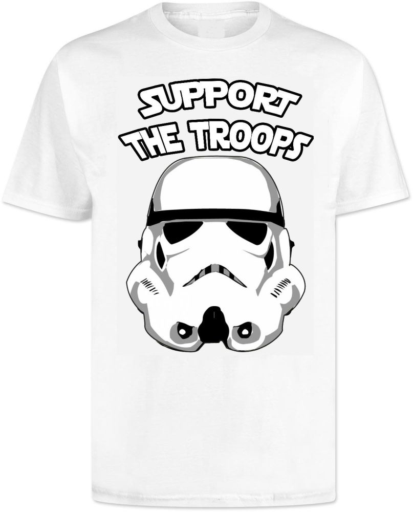 Star Wars Stormtrooper Support Troops T Shirt