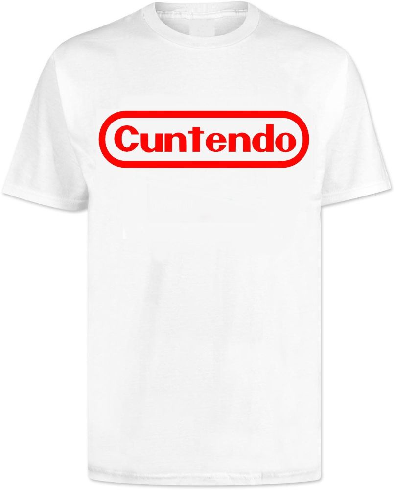 Cuntendo T Shirt - Nintendo Style