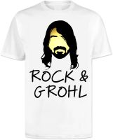 Foo Fighters Rock and Grohl T Shirt