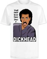 Lionel Richie Dickhead T Shirt
