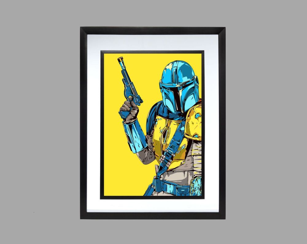 The Mandalorian Star Wars Poster Print