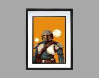 Star Wars The Mandalorian Poster