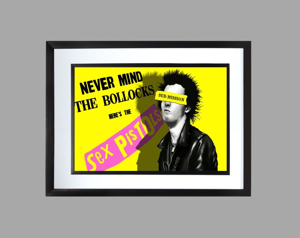 Sex Pistols Poster Print Sid Vicious 