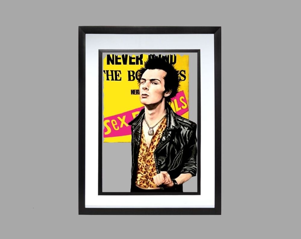 Sex Pistols Poster Print Sid Vicious 