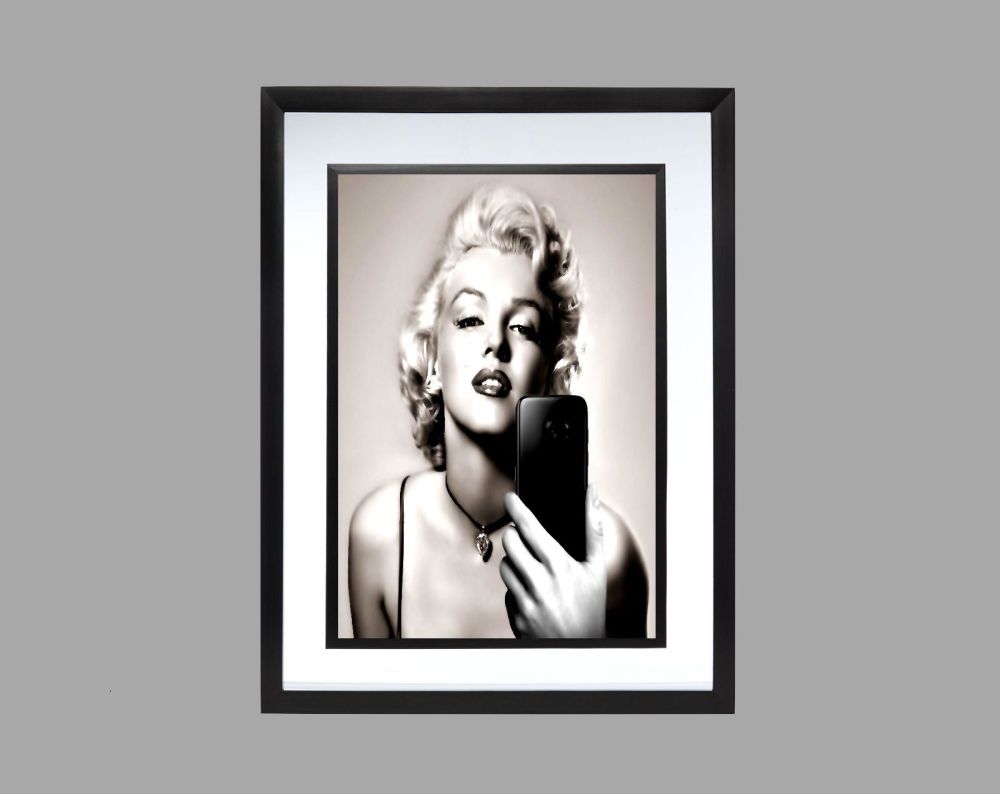 Marilyn Monroe Selfie Poster Print