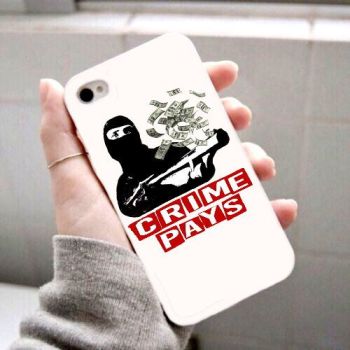 Crime Pays Phone Case