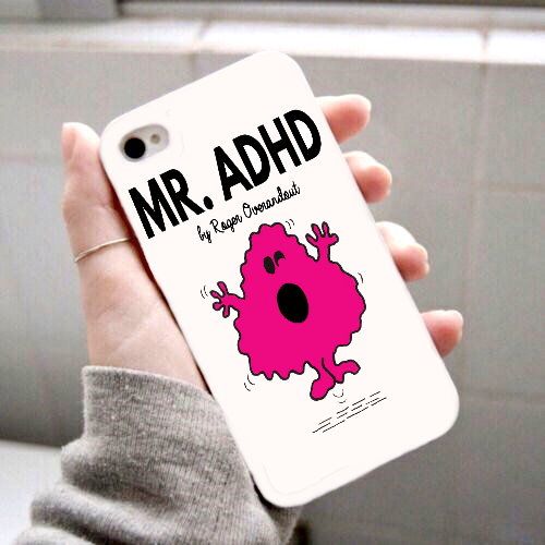Mr Men Phone Case Mr ADHD