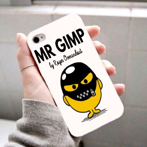 Mr Men Phone Case Mr Gimp